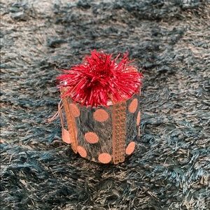 Christmas Gift glass ornament